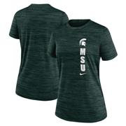 Michigan State Nike Women's Dri-Fit Team Issue Velocity Crew